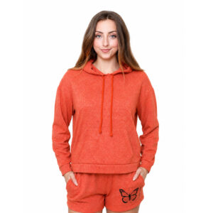 Hoodie Orange Women's
