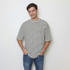 Fixed Strip Tee Black