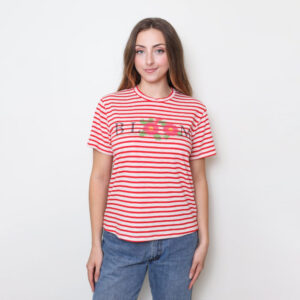 Short Sleeve Tee Strip Red