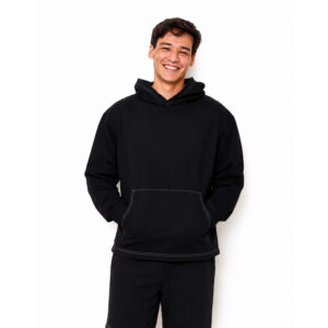 Hoodie Black Mens