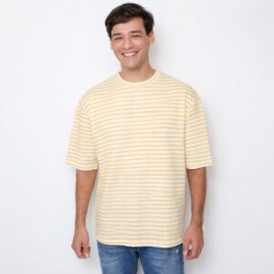 Fixed Strip Tee Yellow