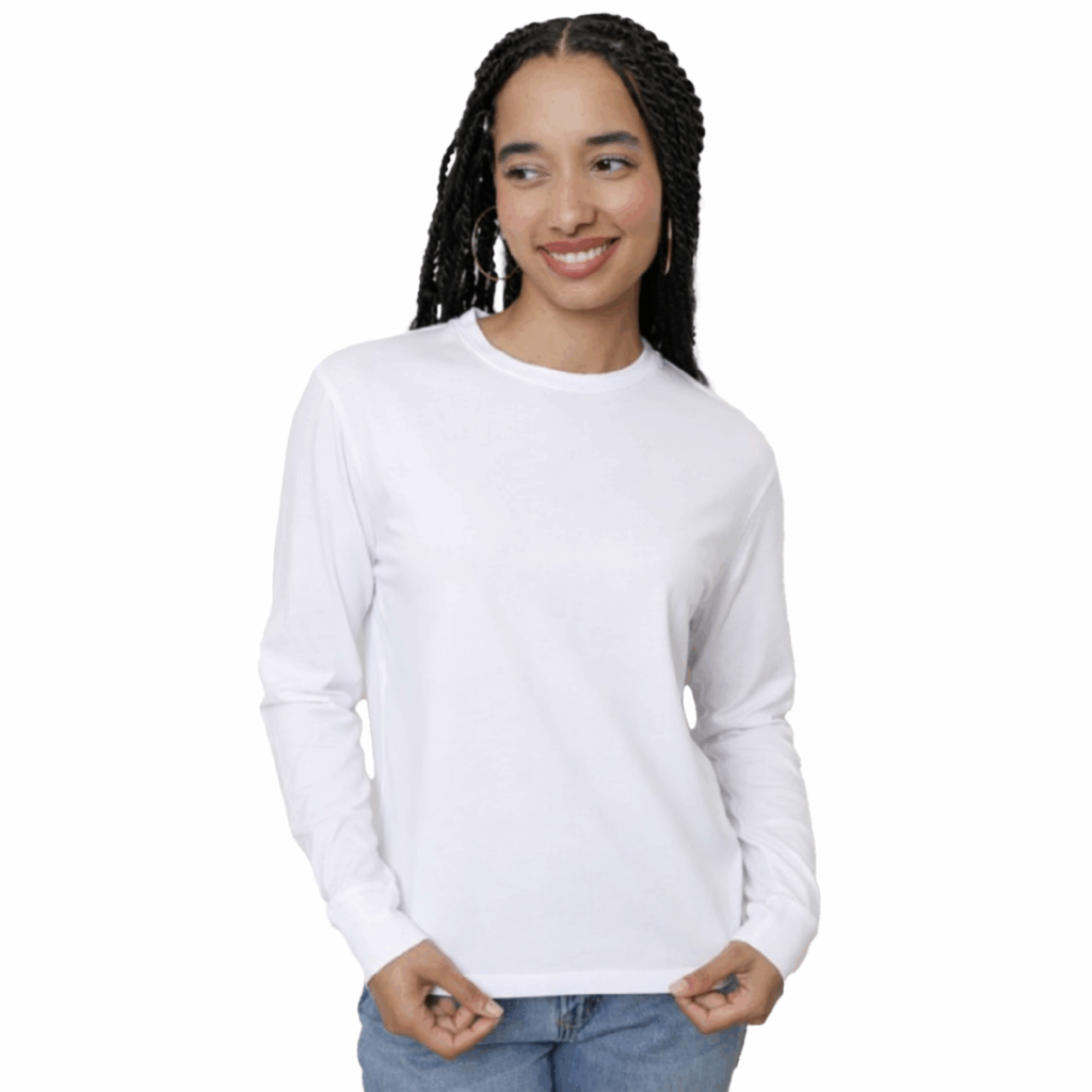 Long Sleeve Tee – White