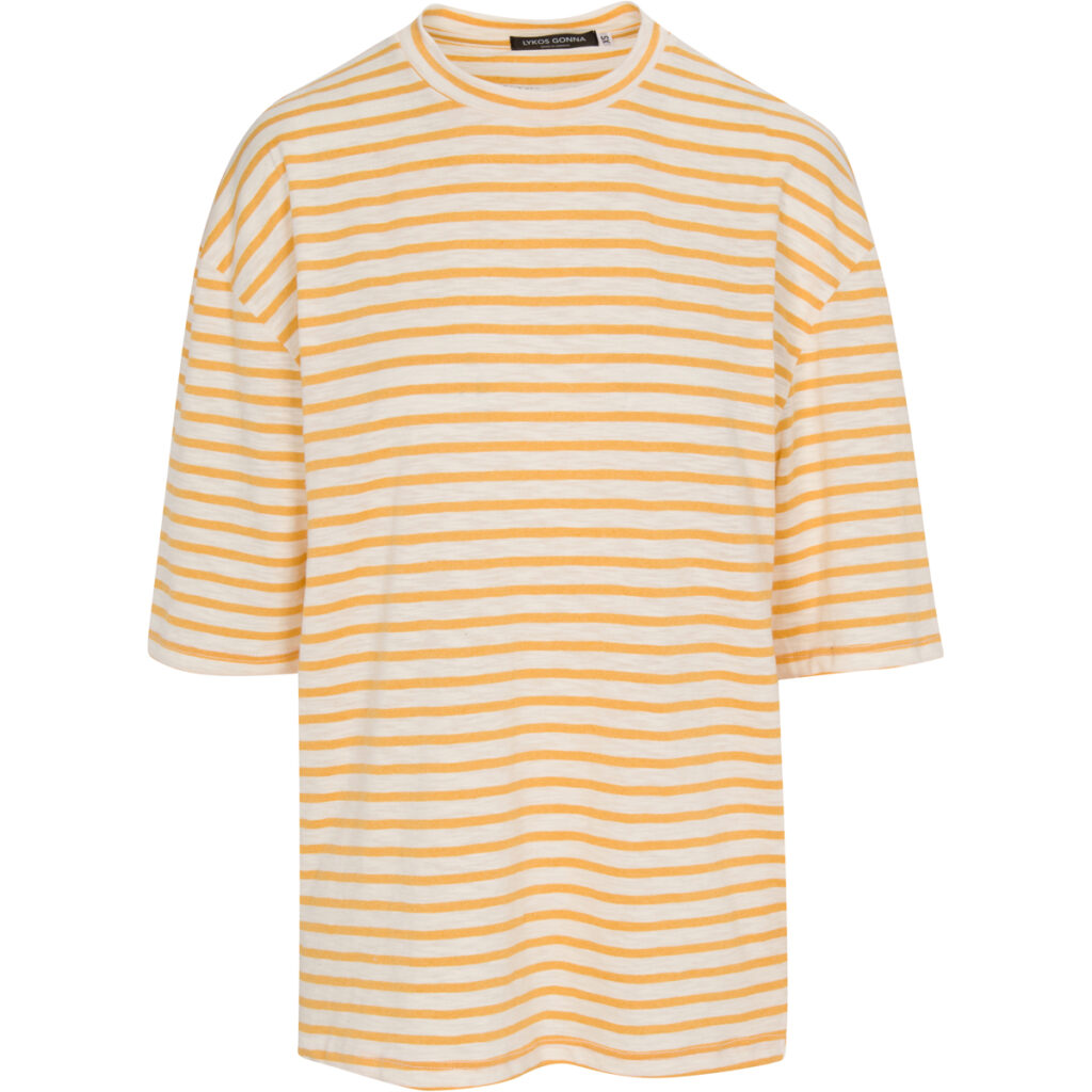Tshirt Yellow Strip Mens