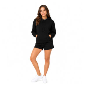 Hoodie Black Womens