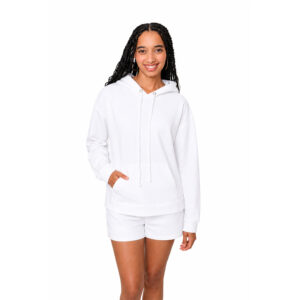 Hoodie White Womens
