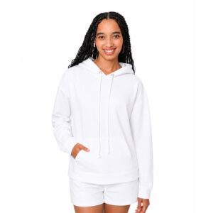 Hoodie White Womens