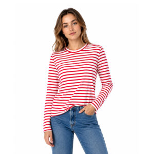 Long Sleeve Tee Shirt Red