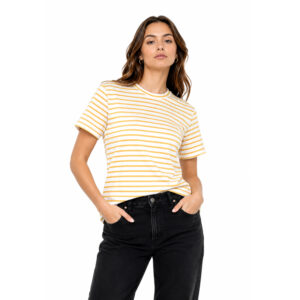 Fixed Strip Tee Yellow